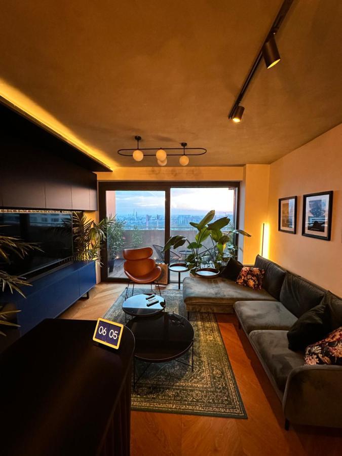 브라티슬라바 Skyline Elegance With Free Parking 아파트 외부 사진